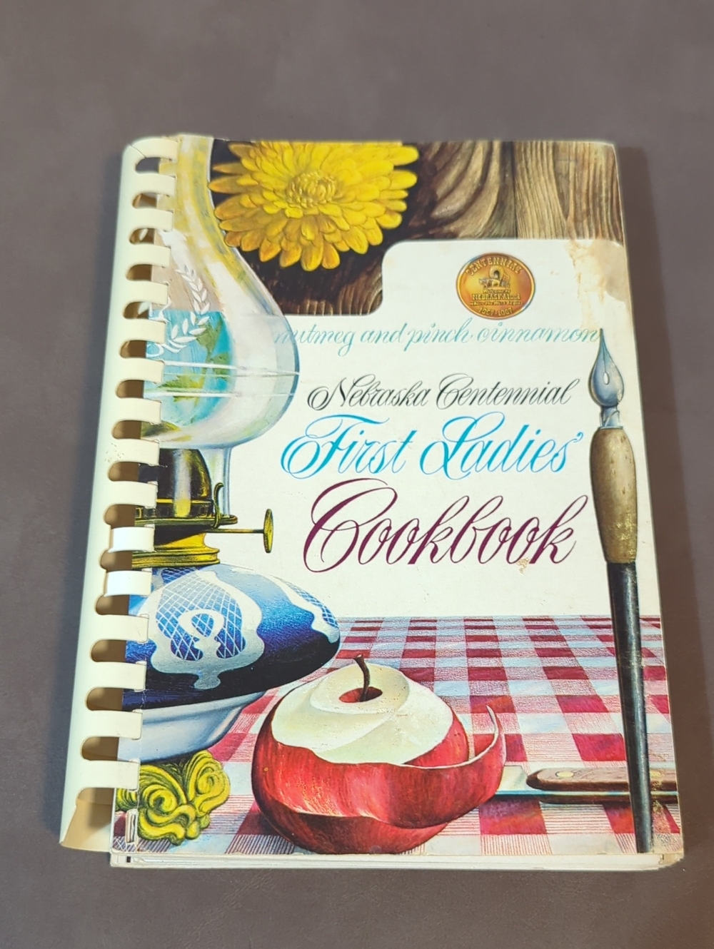Nebraska Centennial First Ladies Cookbook 1966 Catherine Hillegass Recipes